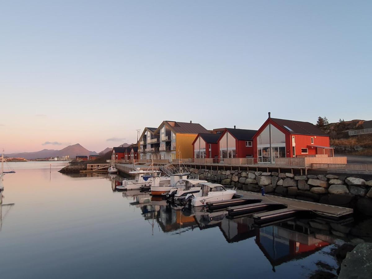 Вилла Seafront New Cabin In Lofoten Баллстад Экстерьер фото