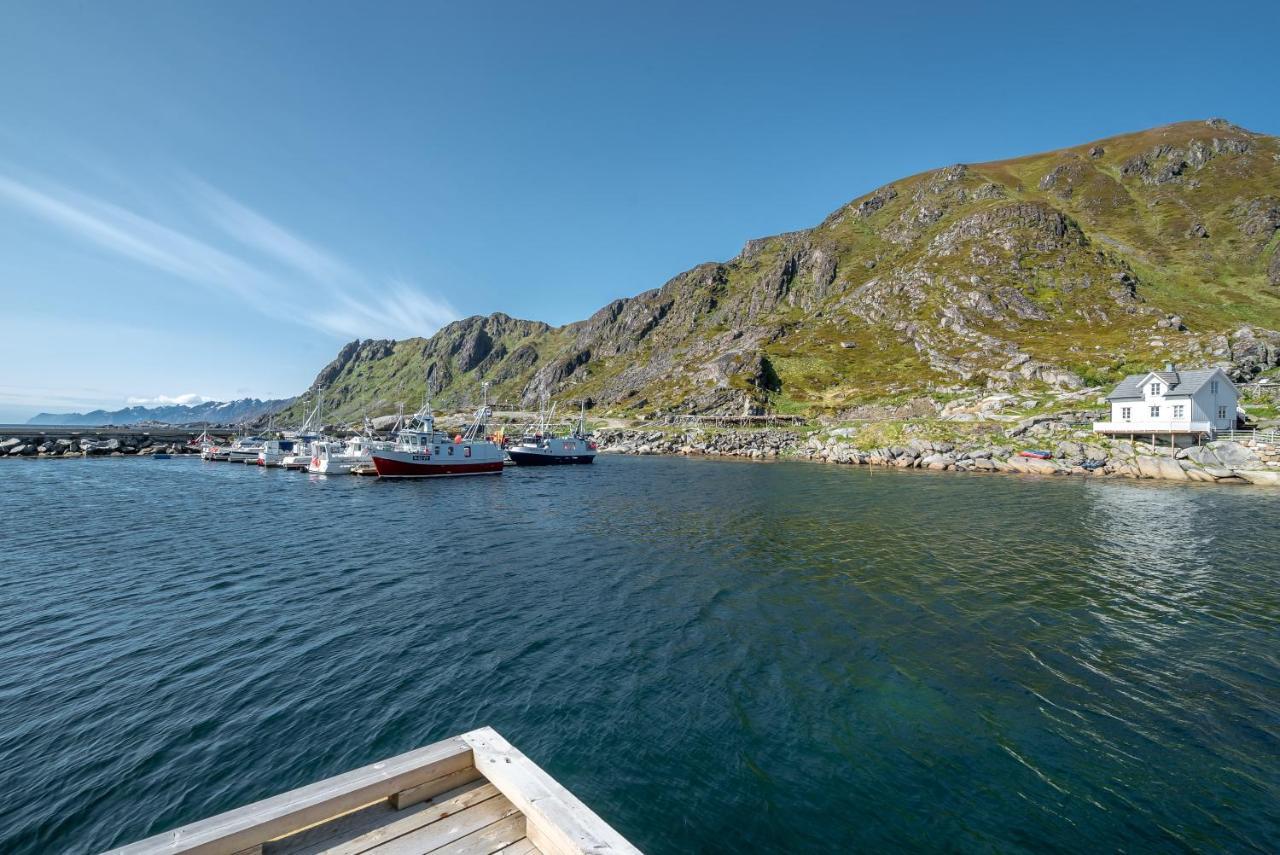 Вилла Seafront New Cabin In Lofoten Баллстад Экстерьер фото