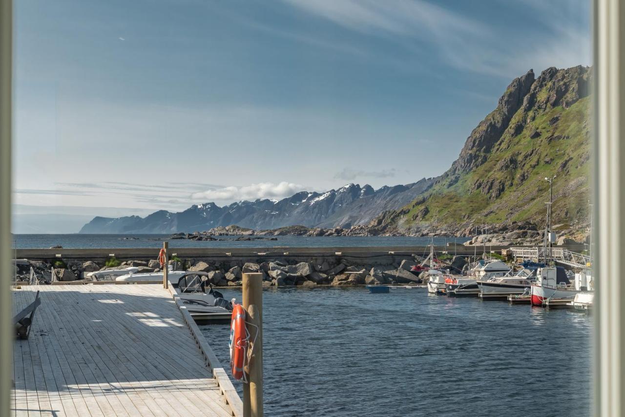 Вилла Seafront New Cabin In Lofoten Баллстад Экстерьер фото